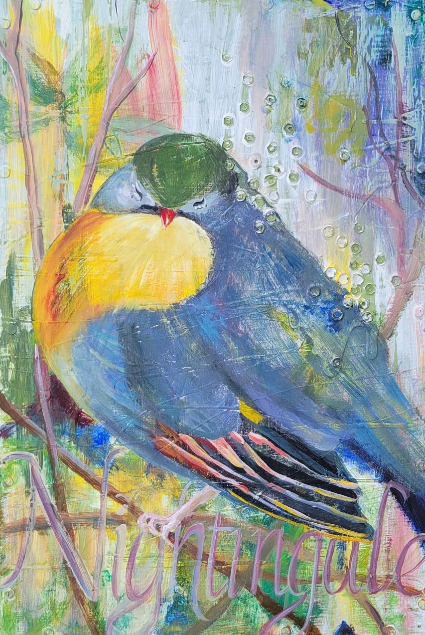 Click here to view Nightingale by Heidi Tournoux Studios Gallery