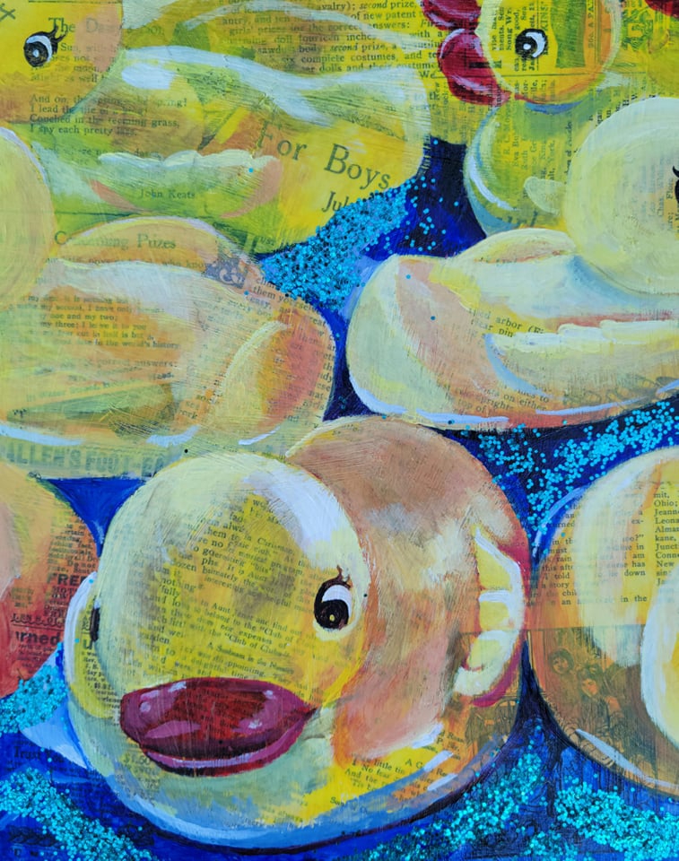 Click here to view Ducky I by Heidi Tournoux Studios Gallery