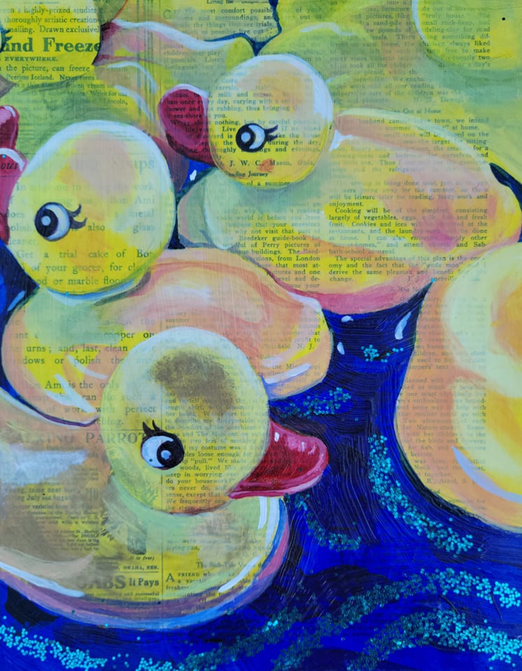 Click here to view Ducky II by Heidi Tournoux Studios Gallery