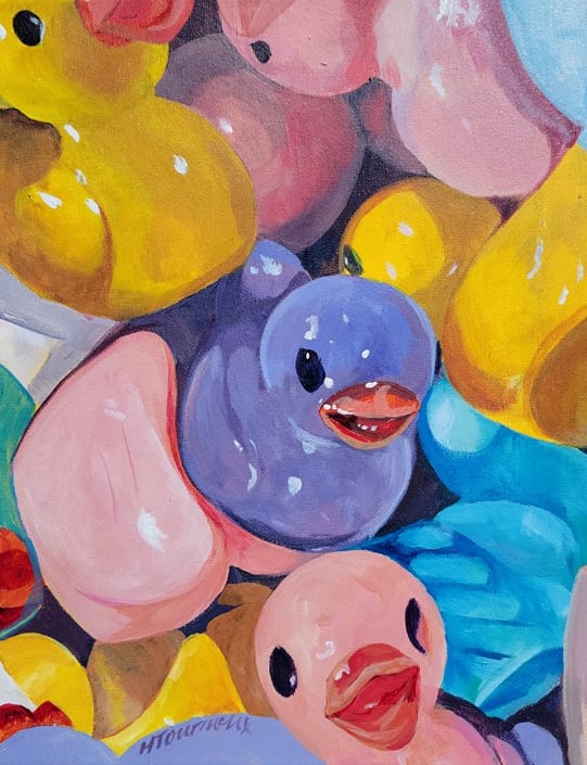 Click here to view Duck, Duck, Goose by Heidi Tournoux Studios Gallery