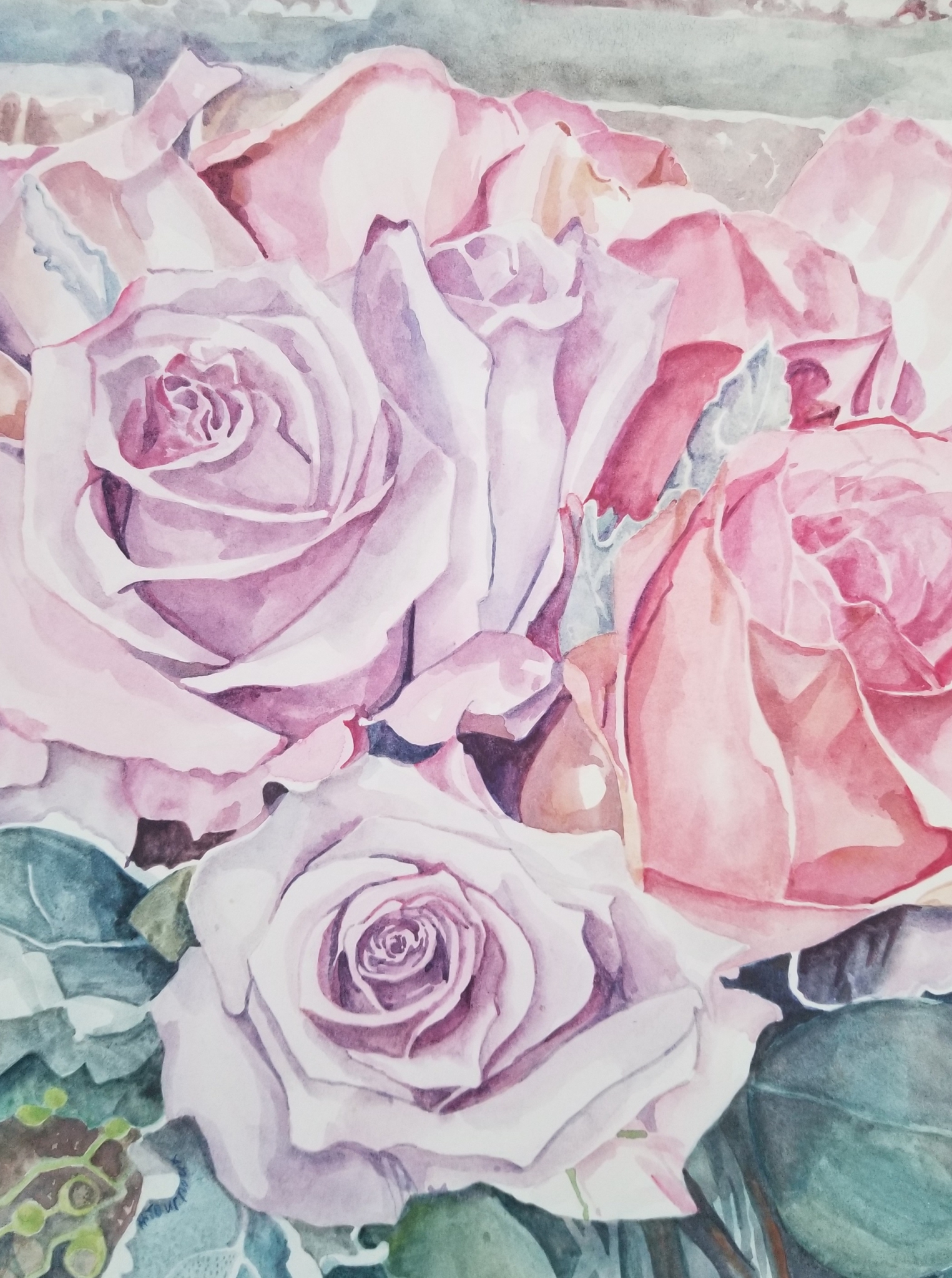 Dusty Rose by Heidi Tournoux Studios Gallery