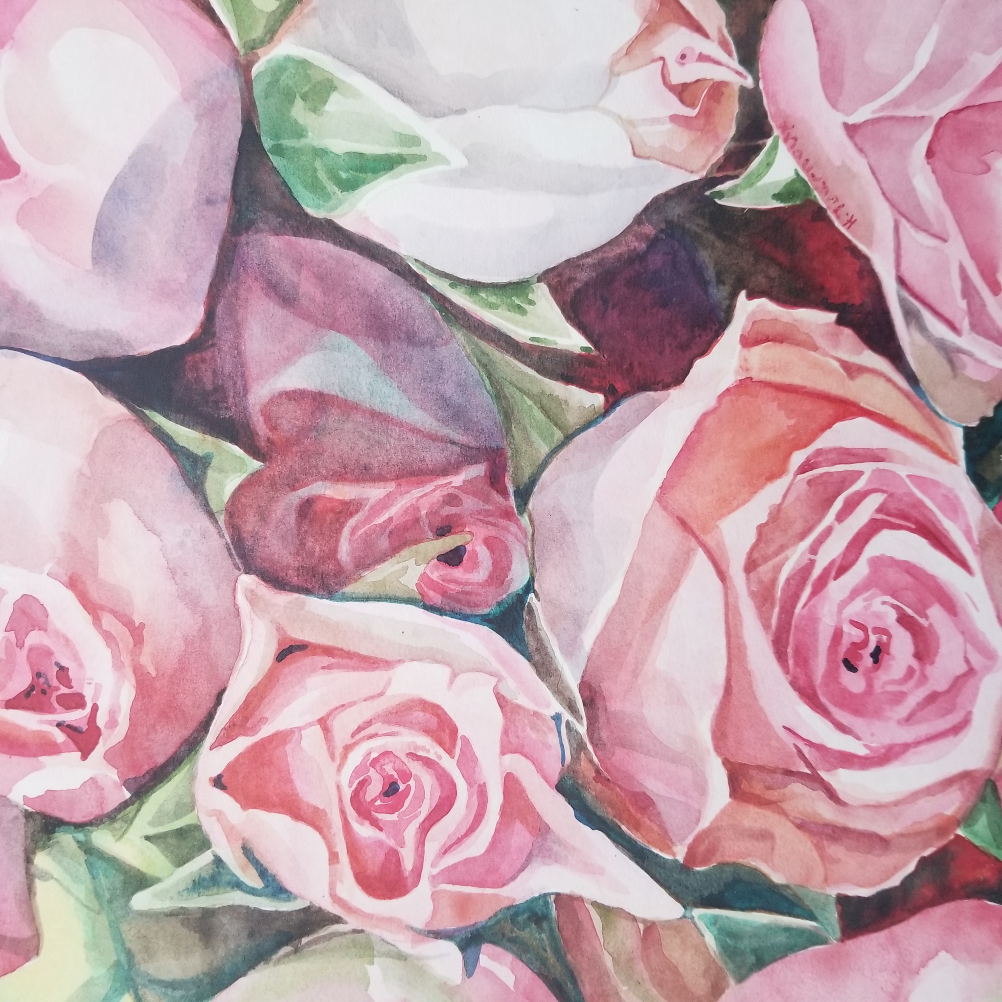 Click here to view Pink Roses by Heidi Tournoux Studios Gallery
