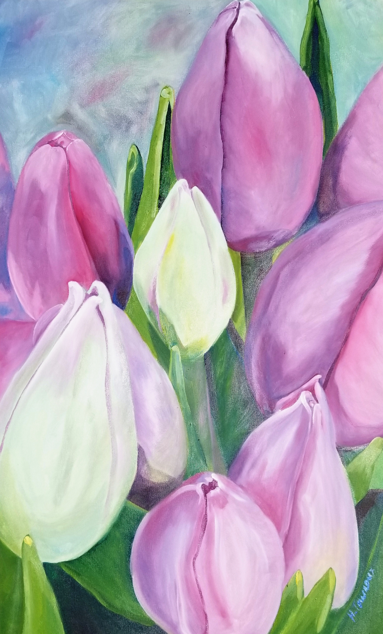 Purple Tulips by Heidi Tournoux Studios Gallery